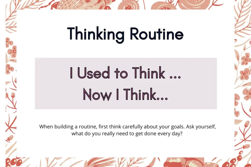 How to Create Your Own Daily Routine..