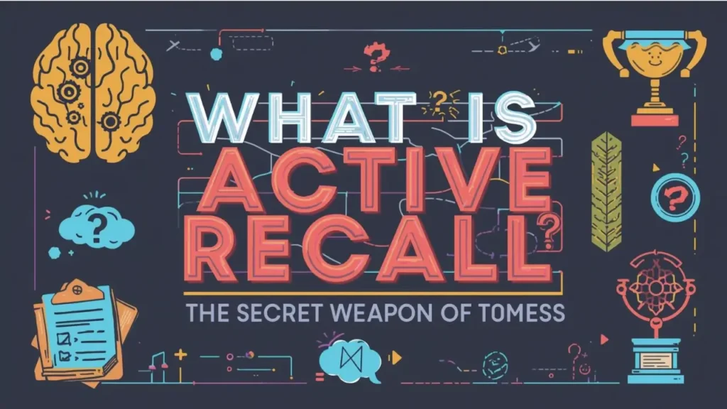 What is Active Recall (The Secret Weapon of Toppers)