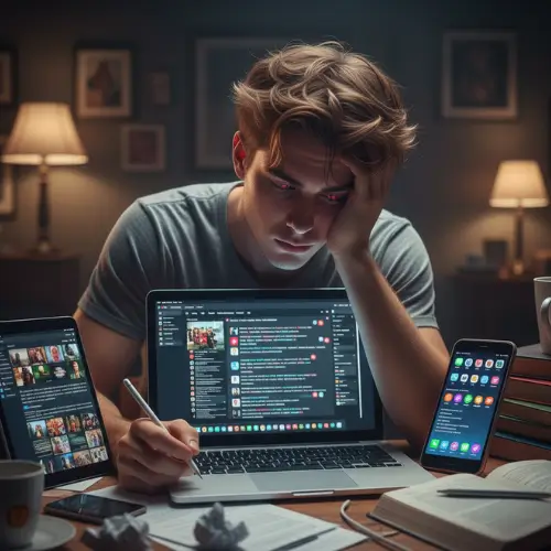 Academic Consequences of Tech Overload