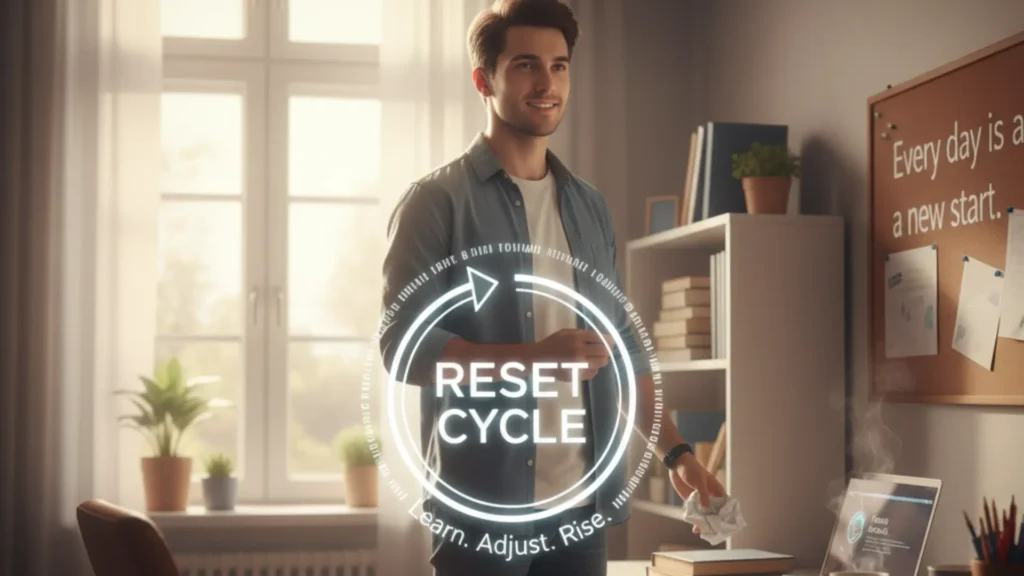 Resetting When You Fall Back Into Laziness
